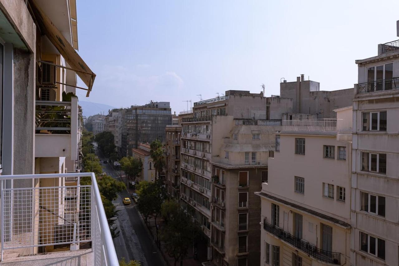 Luxury Penthouse On Akadimias With 2 Bed & 2 Bath Apartamento Atenas Exterior foto